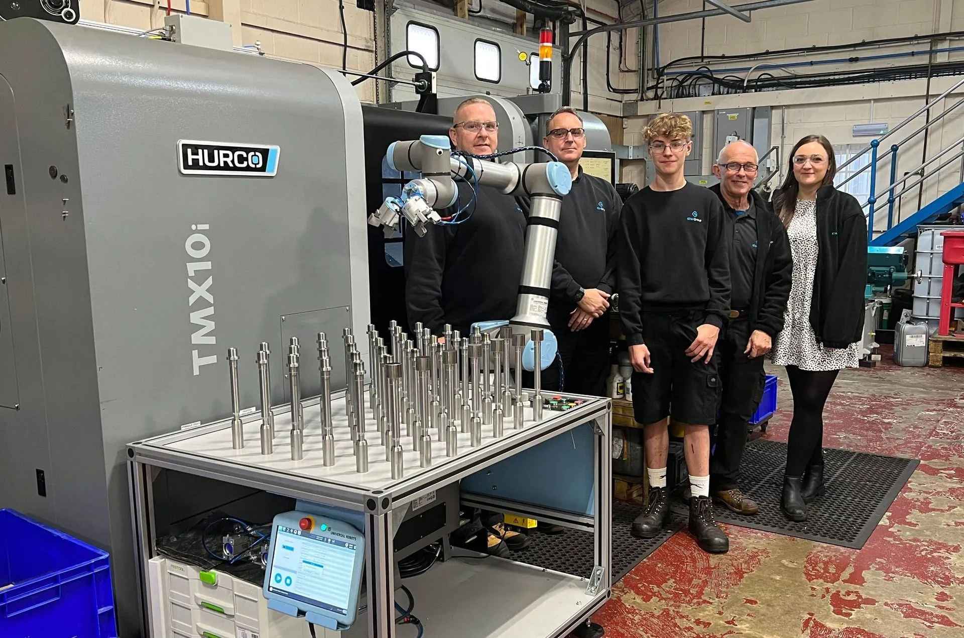 最先端の協働ロボット（Cobot）を導入