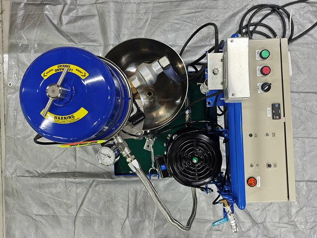 IOW遠心オイルセパレーター試験開始前